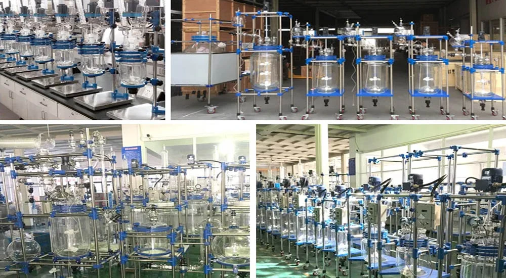glass reactor system 