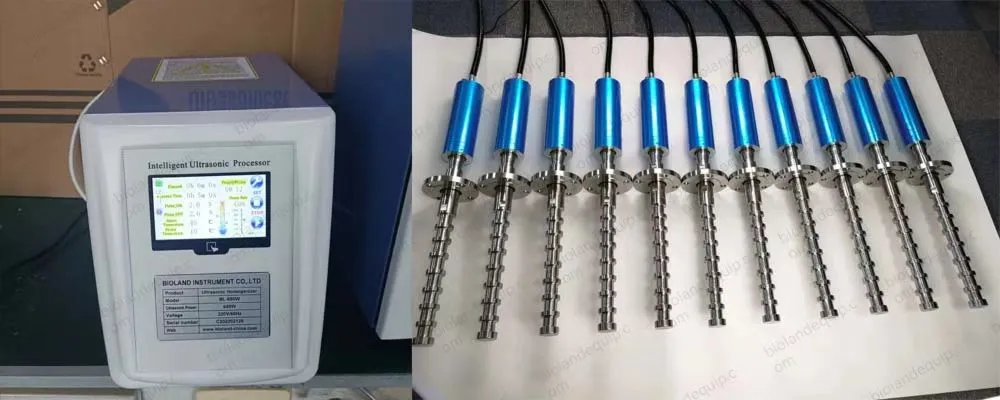 Ultrasonic Homogenizer Reactor Ultrasonic Homogenizer Reactor