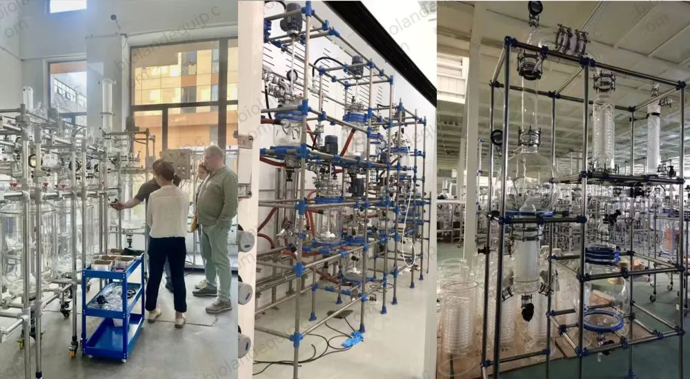 Glass Fractionating Column Glass Fractionating Column