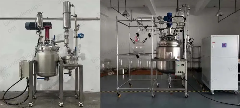 stainless steel jacketed reactor 