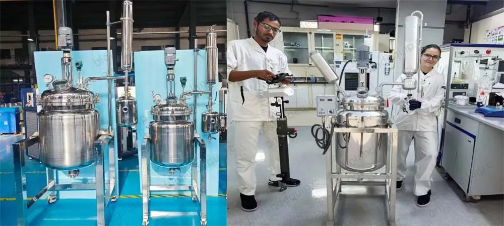 stainless steel jacketed reactor 