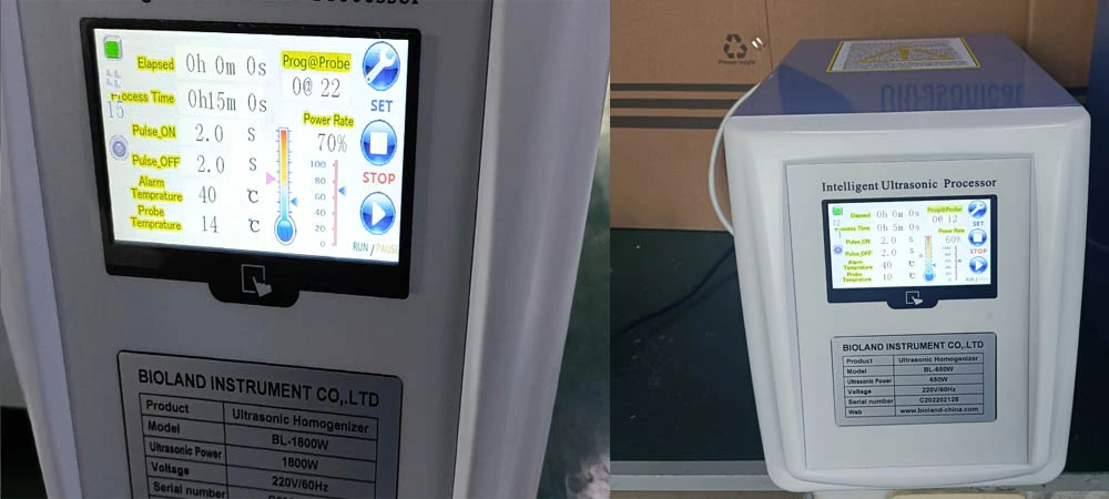 Ultrasonic Homogenizer Sonicator