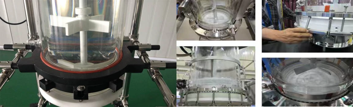  glass filter reactor 