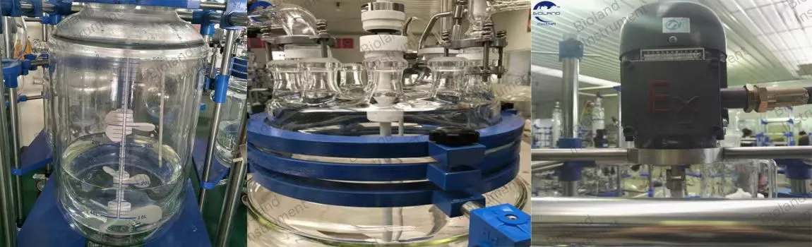 borosilicate glass reactor