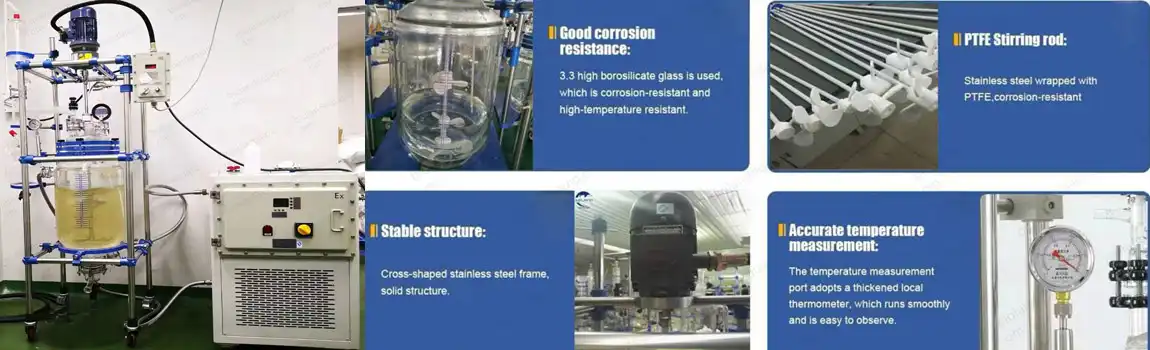  jacketed agitated reactor