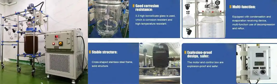 jacketed agitated reactor