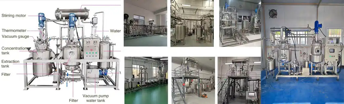 ultrasonic herbal extraction equipment