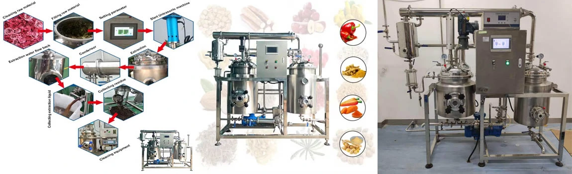 Ultrasonic flavonoid extraction equipment