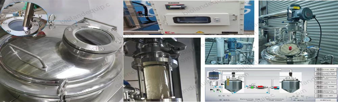 100L Ultrasonic Herbal Extraction Equipment 100L Ultrasonic Herbal Extraction Equipment