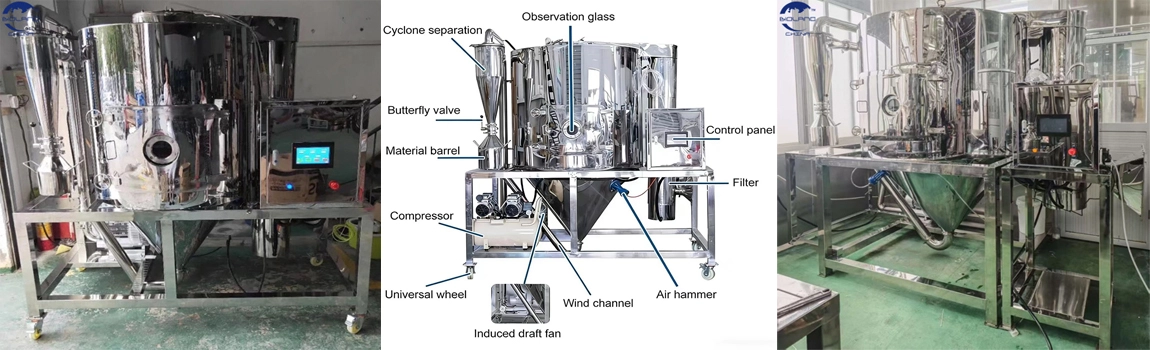 Spray dryer machine for milk powder