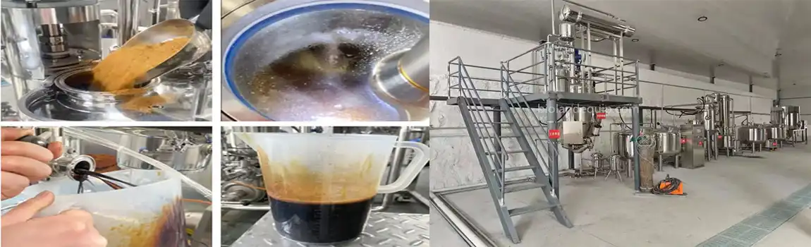 polysaccharides extraction machine