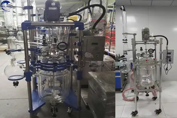 GMP Glass Reactor System for API Manufacturing