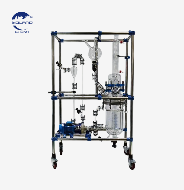 glass reactor system