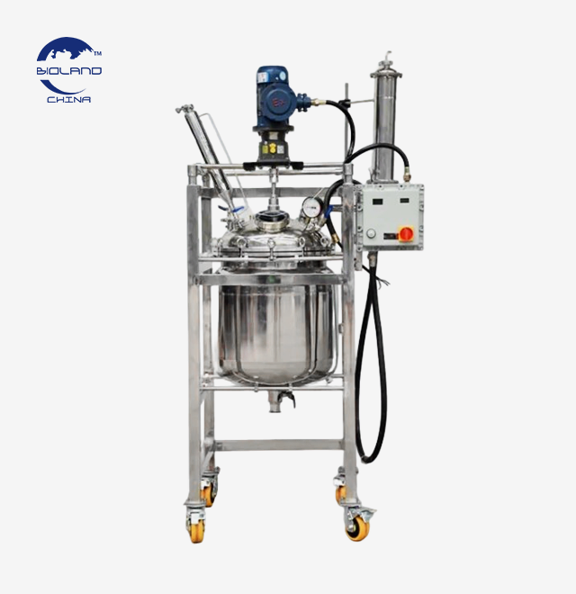 stainless steel jacketed reactor